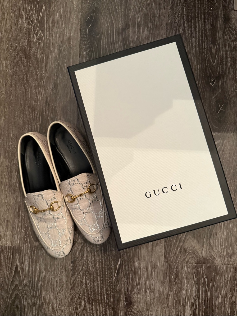 Authentic Gucci Jordaan Horsebit Loafer (USED, 70% NEW)